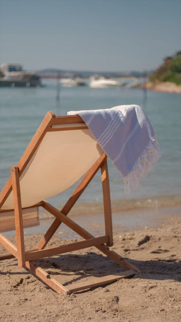 %100 Cotton Purple Turkish Towel