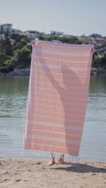 %100 Cotton Pink Turkish Towel