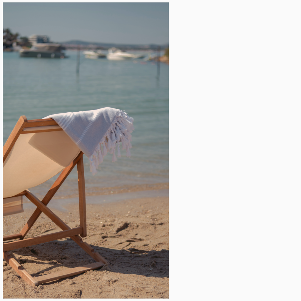 %100 Cotton Light Gray Turkish Towel