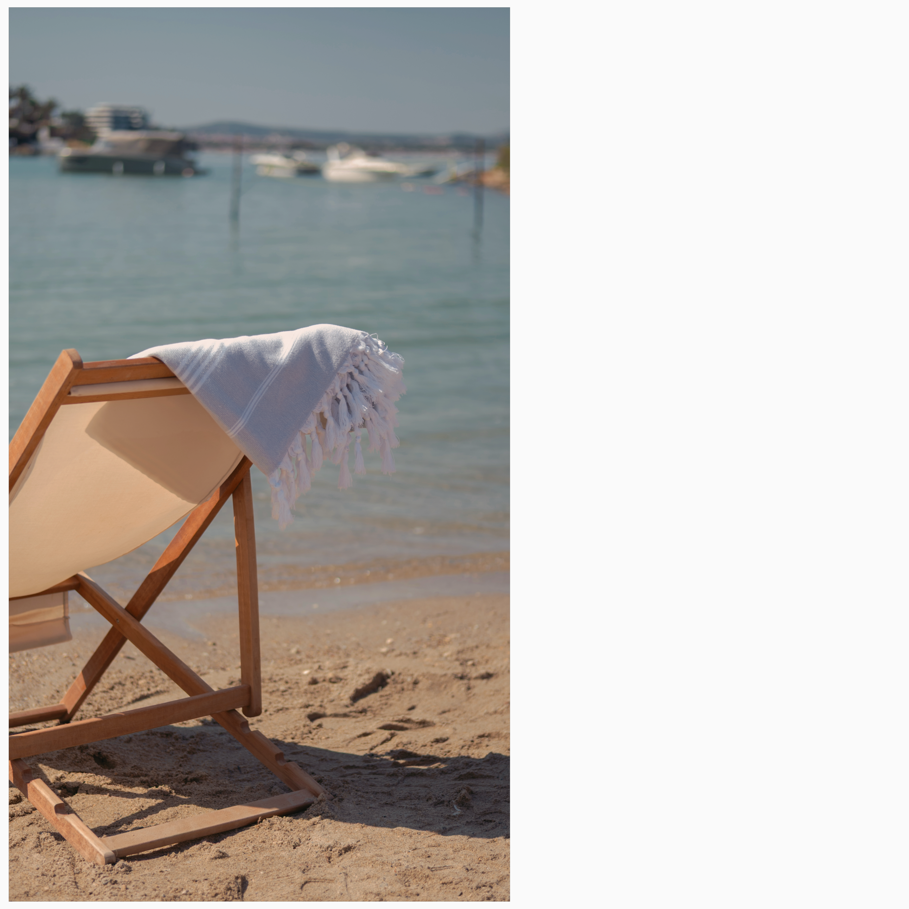 %100 Cotton Light Gray Turkish Towel