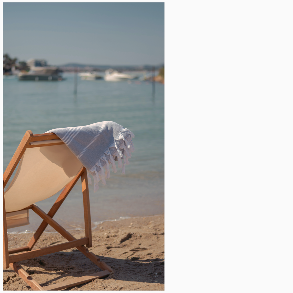 %100 Cotton Gray Turkish Towel